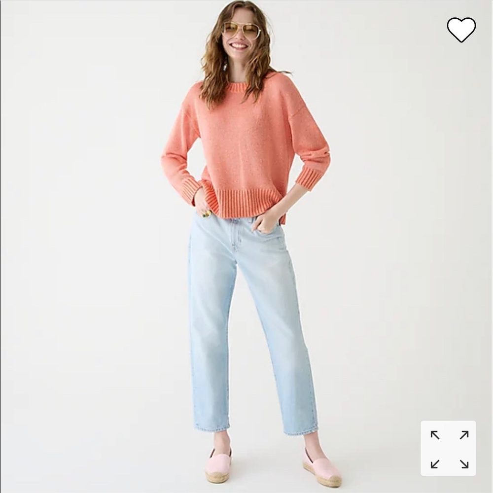 NWT JCrew Slouchy boyfriend jean in Waterside wash